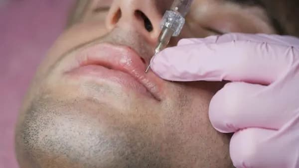 تزریق ژل لب در آقایان