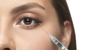 رفع گودی و تیرگی زیر چشم با پی آر پی prp