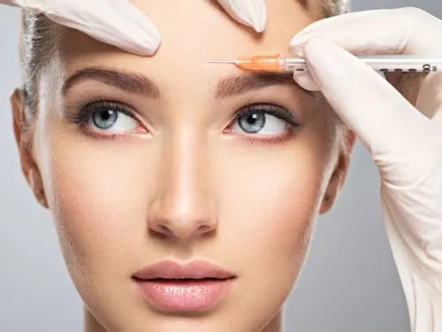 بوتاکس برای بالا بردن ابروها