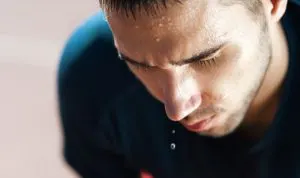 تعریق بیش از حد صورت