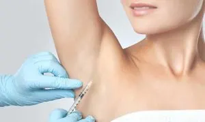 بوتاکس دیستون زیر بغل